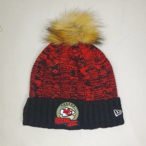 NFL NEW ERA SALUTE TO SERVICE ON FIELD SIDELINE BEANIE WOMEN Kansas City Chiefs